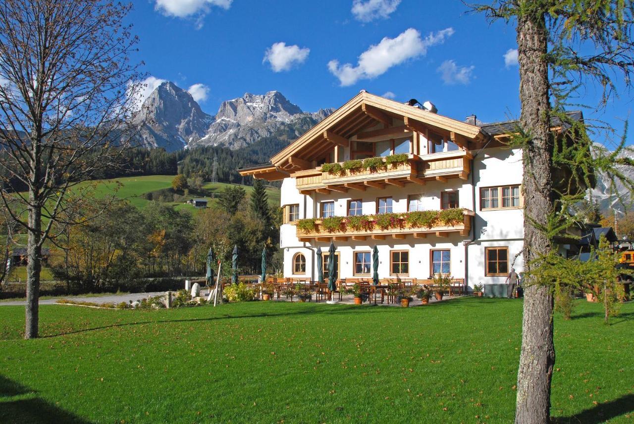 Landhaus Zum Steinbock Hotell Maria Alm am Steinernen Meer Eksteriør bilde