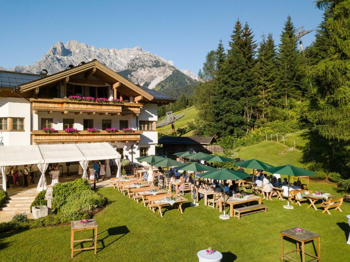 Landhaus Zum Steinbock Hotell Maria Alm am Steinernen Meer Eksteriør bilde